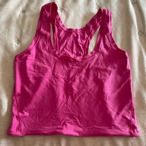 Lululemon Pink Racerback Tank Top